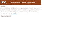 Tablet Screenshot of jobs.coffeehound.net
